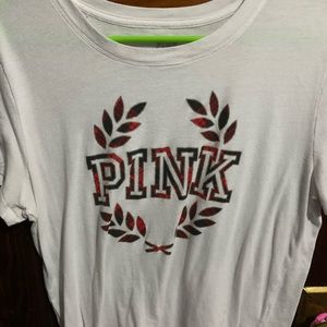 Shortsleeved shirt from pink